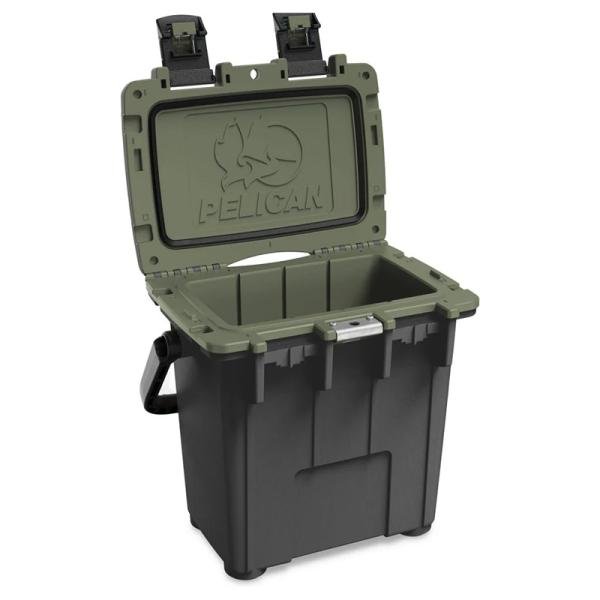Pelican IM 20QT ELITE COOLER GUNMETAL/OD GRN - 20Q-14-GNMTLOD