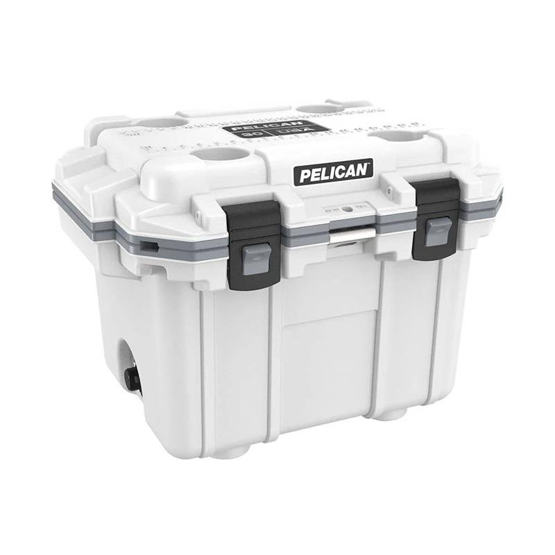 Pelican IM 30QT ELITE COOLER WHT/GRY - 30Q-1-WHTGRY