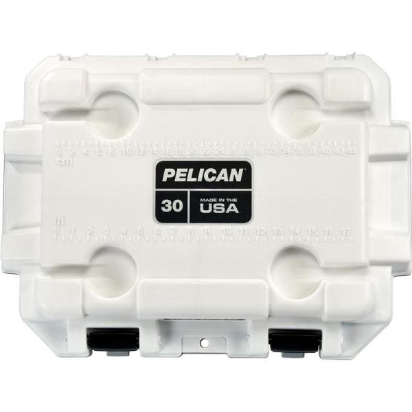 Pelican IM 30QT ELITE COOLER WHT/GRY - 30Q-1-WHTGRY