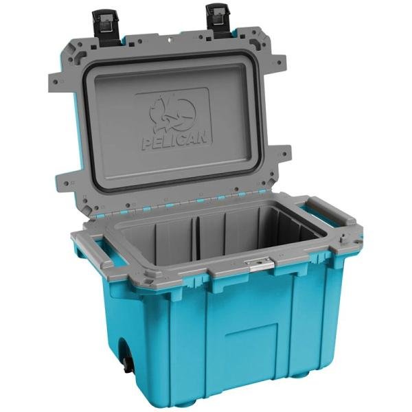 Pelican IM 50QT ELITE COOLER COOL BLUE/GRY - 50Q-1-CLBLUGRY