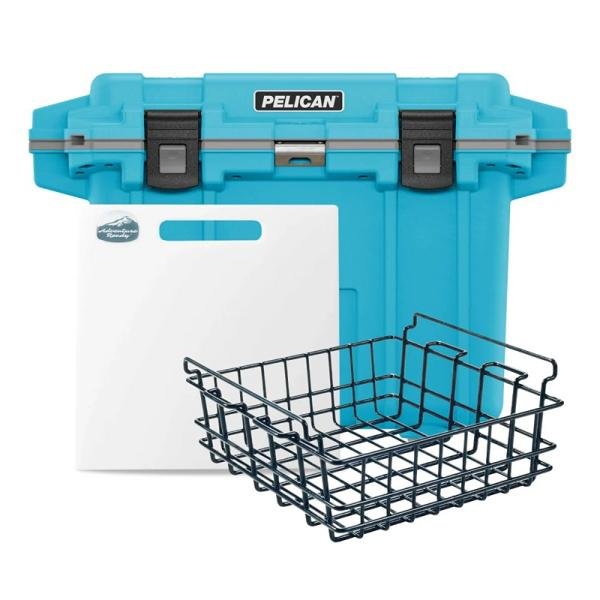 Pelican IM 50QT ELITE COOLER COOL BLUE/GRY - 50Q-1-CLBLUGRY
