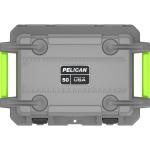 Pelican IM 50QT ELITE COOLER DKGRY/EGRN - 50Q-1-DKGRYEGRN