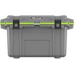 Pelican IM 70QT ELITE COOLER DKGRY/EGRN - 70Q-1-DKGRYEGRN