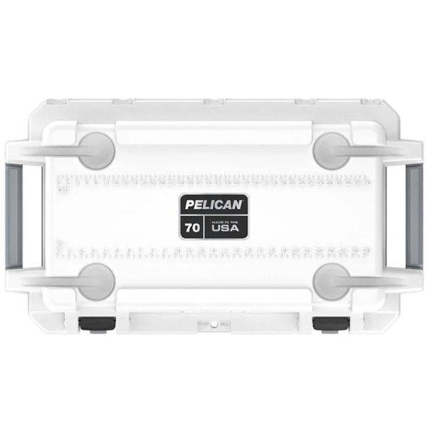 Pelican IM 70QT ELITE COOLER WHT/GRY - 70Q-1-WHTGRY