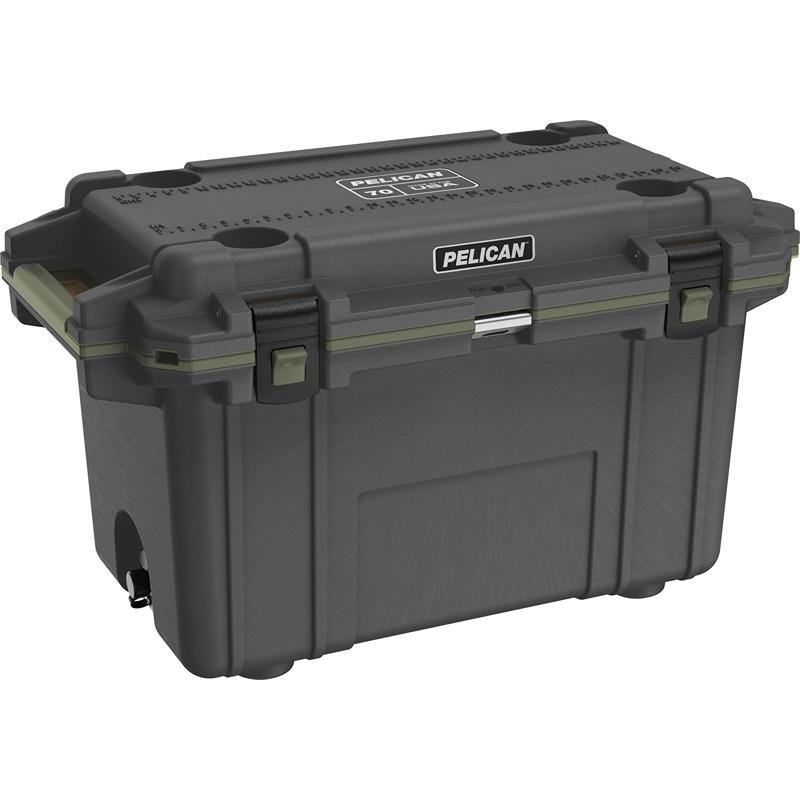 Pelican IM 70QT ELITE COOLER GUNMETAL/OD GRN - 70Q-14-GNMTLOD