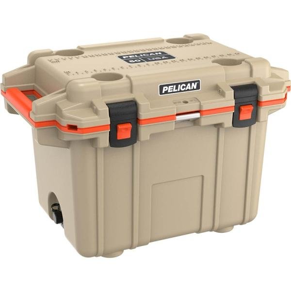 Pelican IM 50QT ELITE COOLER TAN/ORG - 50Q-2-TANORG