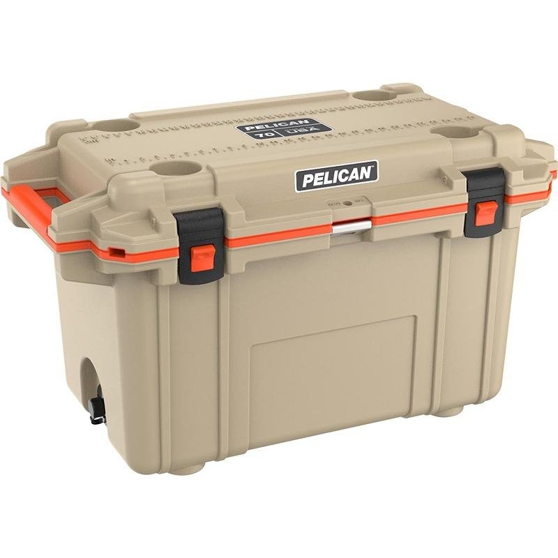 Pelican IM 70QT ELITE COOLER TAN/ORG - 70Q-2-TANORG