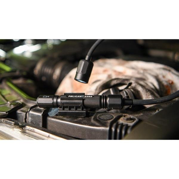 Pelican 2365C,1W-LED,w/NECK,2AA,MATTE BLACK. - 2365-015-110