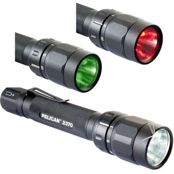 Pelican 2370B,3-LED,2AA-PELICAN,BLK,upgrade - 023700-0001-110
