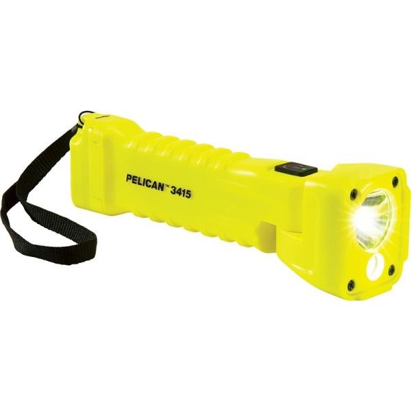 Pelican 3415M,3AA-LED,RT-ANGLE,MAGNETCLIP,YW - 034150-0302-245