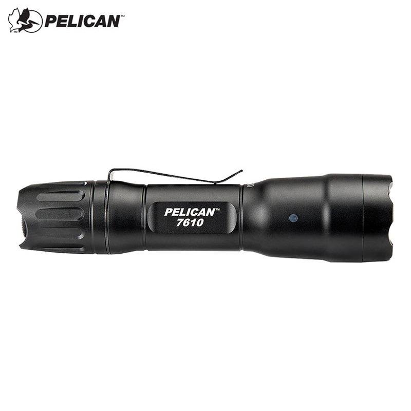 Pelican 7610,1AA/2CR123 LIGHT,BLK - 076100-0000-110