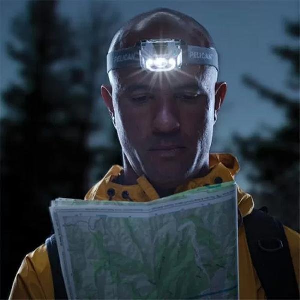 Pelican 2765C,HEADLAMP,BLACK,LED UPGRADE - 027650-0103-110