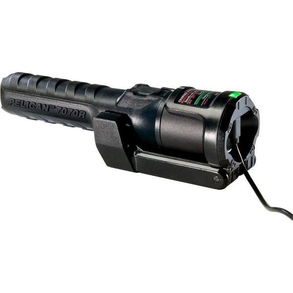 Pelican 7070R,RCHRG-LED,LI-ION,BLK - 07070R-0000-110
