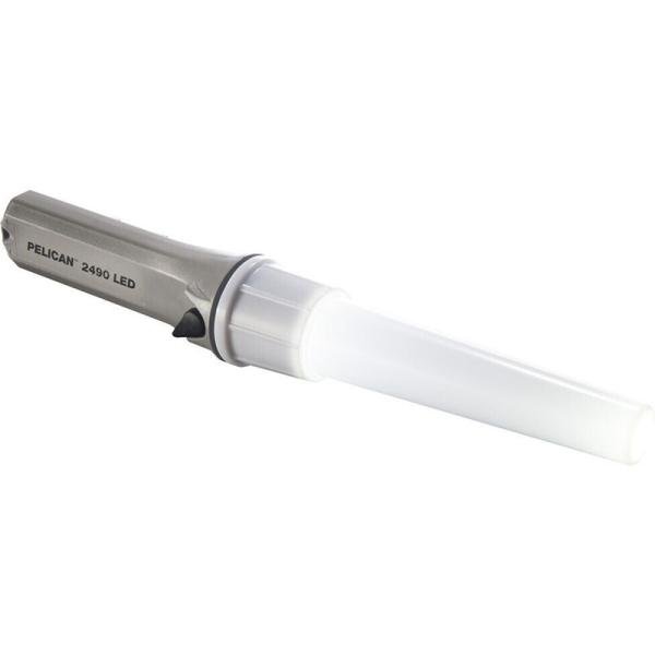 Pelican 2490B,STLTH.LED/T-WAND,GREY - 2490-000-180