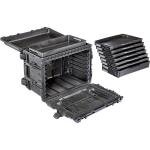 Pelican 0450SD4,WL/4 SHALLOW+2 DEEP DRAWERS,BLK - 004500-0420-110