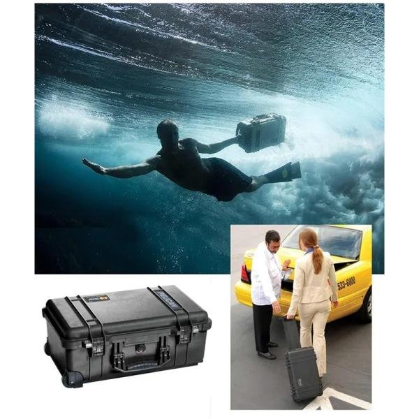 Pelican 1514,WL/WD,BLACK - 015100-0040-110