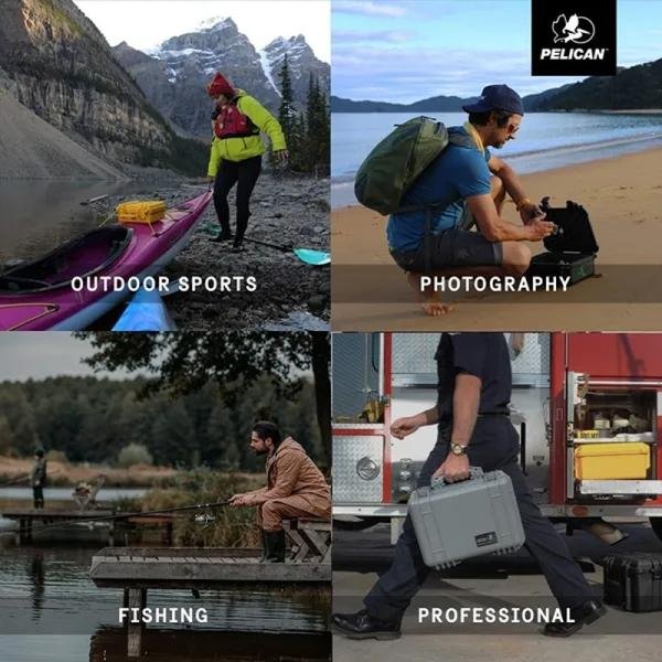 Pelican 1200,WL/WF,SILVER - 1200-000-180