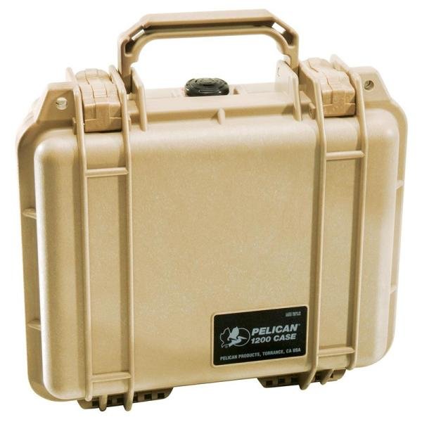 Pelican 1200NF,WL/NF,DESERT TAN - 1200-001-190