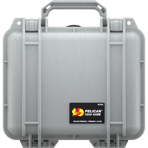 Pelican 1300NF,WL/NF,SILVER - 1300-001-180