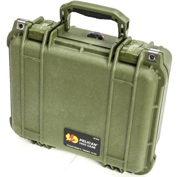 Pelican 1400NF,WL/NF,OD GREEN - 1400-001-130