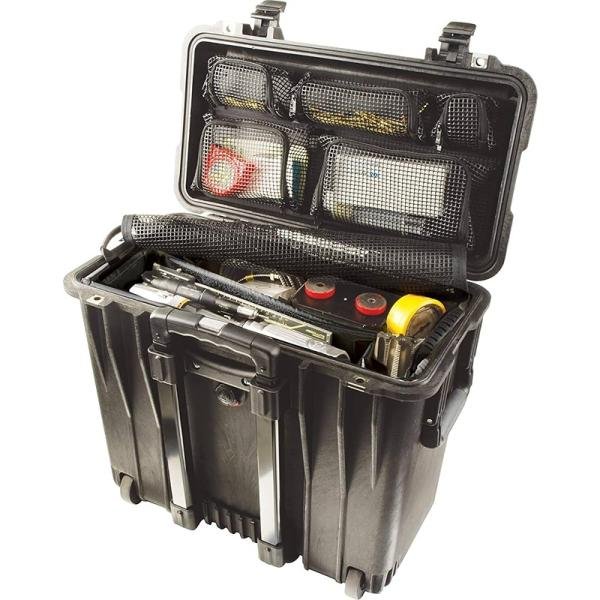 Pelican 1444,WL/WD&ORG,UTILTY,BK - 1440-004-110