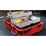 Pelican 1460TOOL,WL/2-TRAY,RED - 1460-007-170
