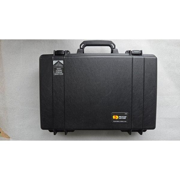 Pelican 1490CC#2,WL/LID-ORG.&FOAM,BLK - 1490-008-110