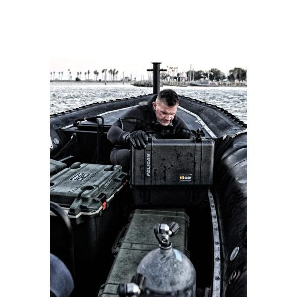 Pelican 1510NF,WL/NF,BLACK - 1510-001-110