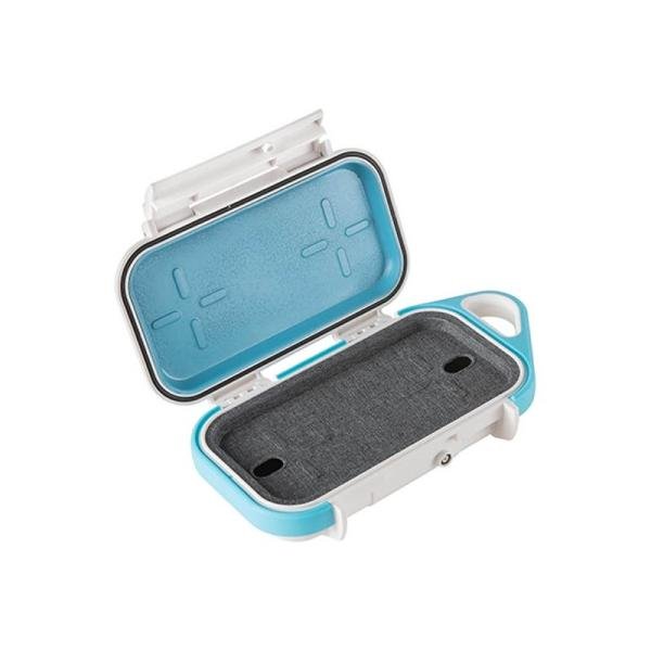 Pelican GO CASE G40,WHITE/AQUA - GOG400-0000-WHT