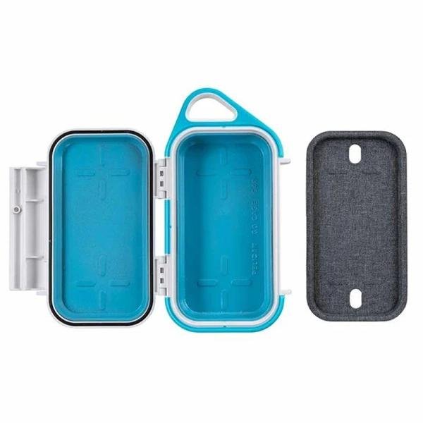Pelican GO CASE G40,WHITE/AQUA - GOG400-0000-WHT