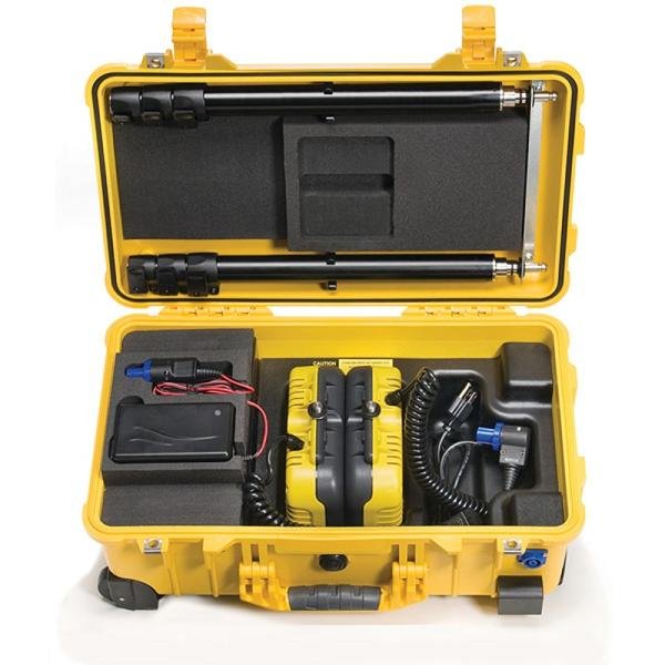 Pelican 9460M,2 HEAD,RALS w/MOB,GEN3,220/240v,YW - 094600-0012-245I