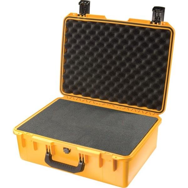 Pelican IM2600 CASE,201108,YELLOW,w/BBBw/Foam - IM2600-20001