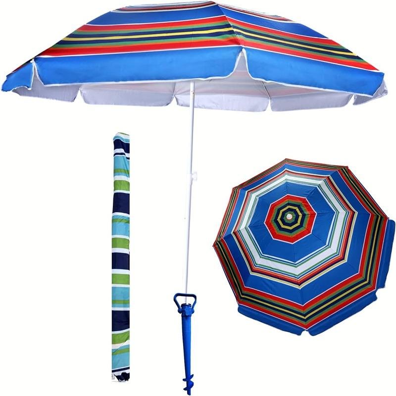 Procamp PROCAMP DELUXE 2M UV ALU BEACH UMBRELLA (Procamp 2.0 Premium UV Beach Umbrella. Aluminum shaft.Built in heavy duty sand anchor) - PRO000181