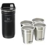 Stanley ADV Nest Shot Glass & Flask Set H.Green - 10-01883-034