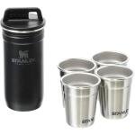 Stanley ADV Nest Shot Glass & Flask Set Matt Black - 10-01883-035