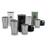 Stanley ADV Nest Shot Glass & Flask Set Matt Black - 10-01883-035