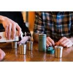 Stanley ADV Nest Shot Glass & Flask Set Matt Black - 10-01883-035