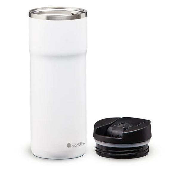 Aladdin Java Thermavac Leak-Lock™ SS Mug 0.47L Snowflake White - 10-06646-009