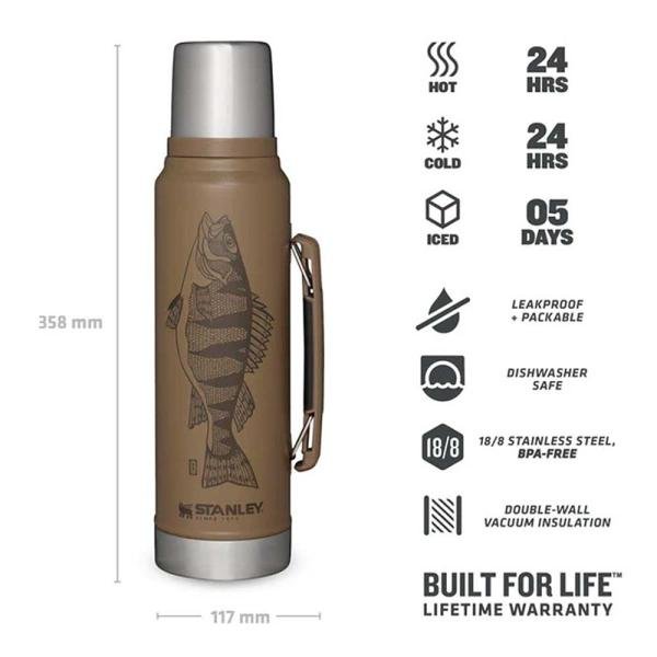 Stanley CLA 1L/1.1QT Vac BTL Perch Tan EU - 10-08266-054
