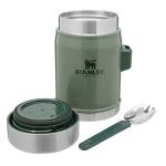Stanley CLA 414ml / 14oz Vac Food Jar + Spork H.Green - 10-09382-004