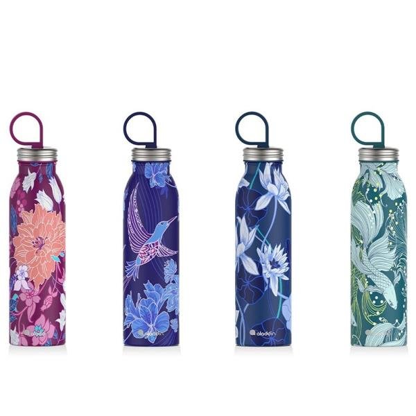 Aladdin Chilled Thermavac Wtr Btl 0.55L Lotus Navy - 10-09425-011