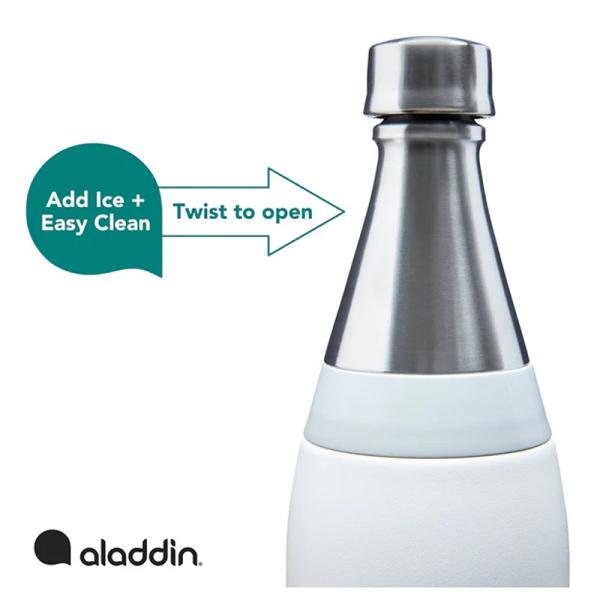 Aladdin Fresco Thermavac Wtr Btl 0.6L Snowflake White - 10-10098-001