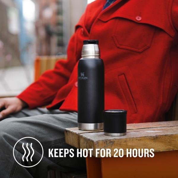 Stanley ADV Flask 750ml/25oz To-Go Bottle Black - 10-10818-010