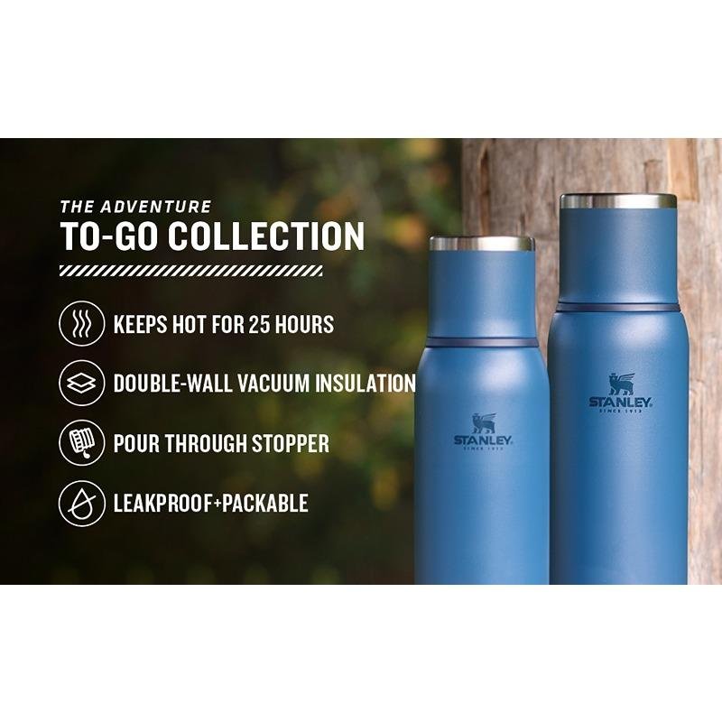 Stanley ADV Flask 1L/1.1Qt To-Go Bottle Abyss - 10-10819-009