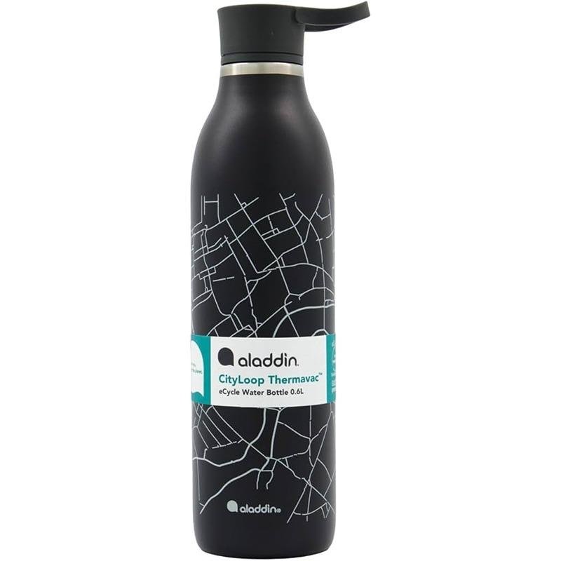 Aladdin 0.6L Cityloop Thermvac Btl Black City Print - 10-10870-012