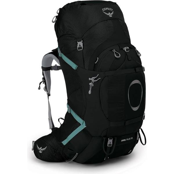 Osprey Ariel Plus 70 Black WM/L - 10002909