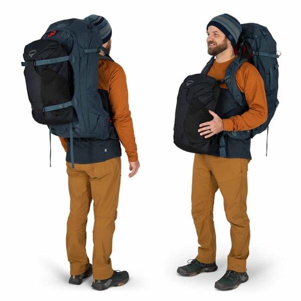 Osprey Farpoint Trek Pack 75 Black O/S - 10003328