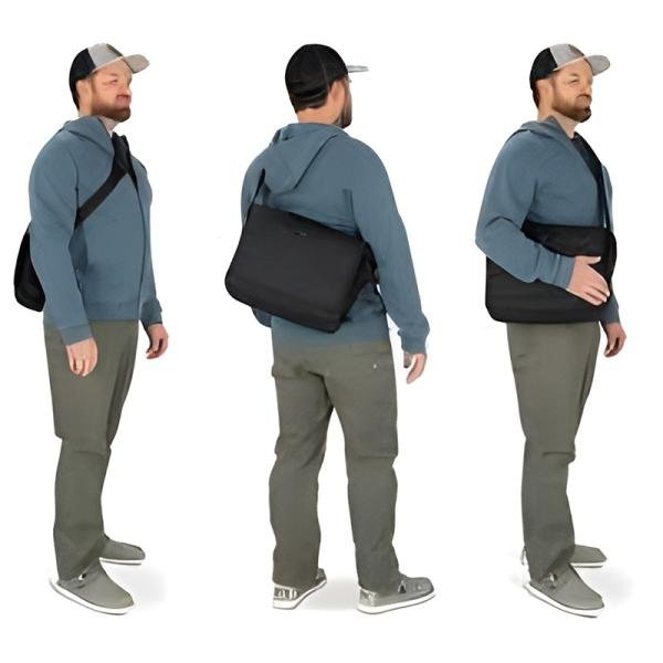Osprey Aoede Messenger 7 Black O/S - 10005571