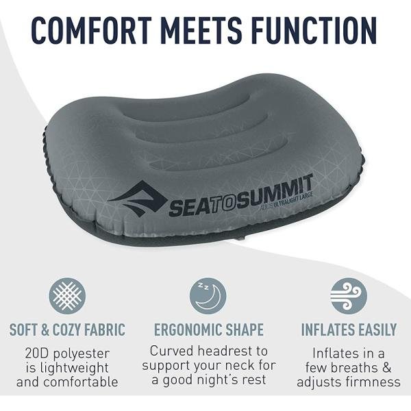 S2S Aeros Ulight Pillow R Grey - APILULRGY