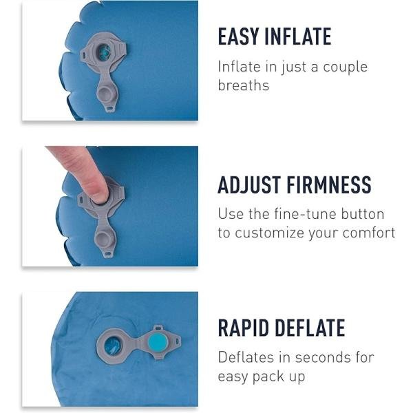 S2S Aeros Ulight Pillow Trvlr Aq - APILULYHAAQ